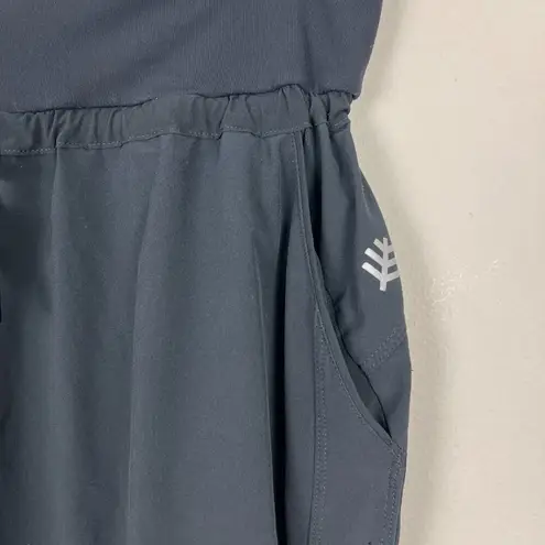 Coolibar Pants Women Medium Black UPF 50+ Motio Joggers Ruched Pull On Stretch M