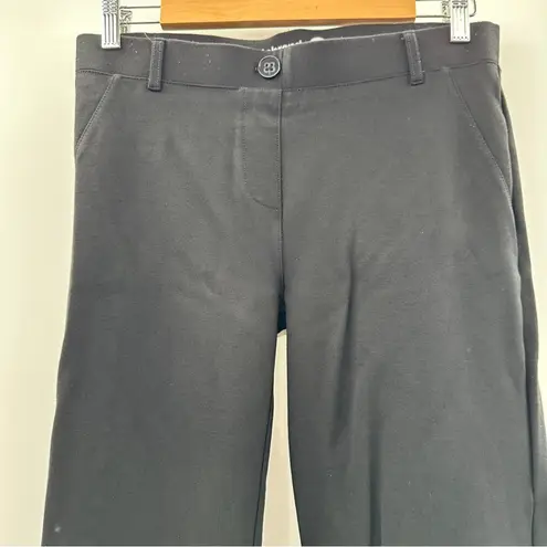 Betabrand Black Wide Leg Pull On Dress Comfy Pants Size M