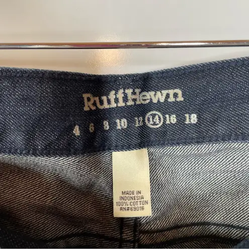 Ruff Hewn  NWT Denim Bermuda Shorts Size 14