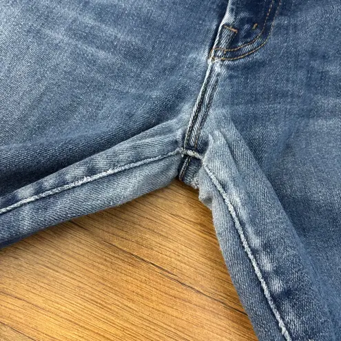 Mother Superior Denim The Hustler Ankle Fray Home Movies Wash Blue Size 29