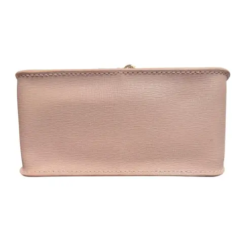 Furla Metropolis Mini Studded Saffiano Leather Blush Pink Crossbody Bag