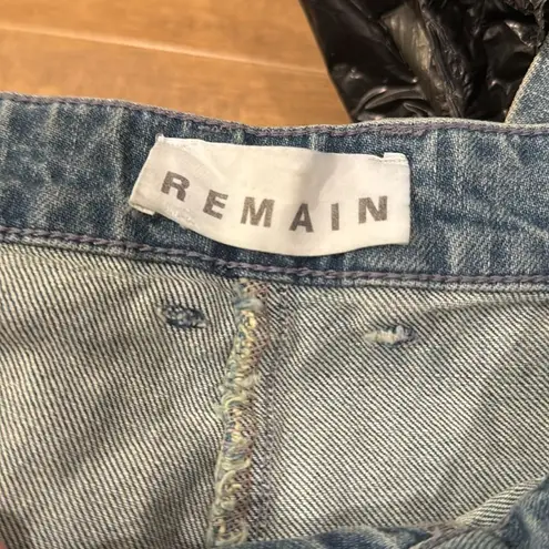 REMAIN BIRGER CHRISTENSEN Blue Pleated Jeans Size 6