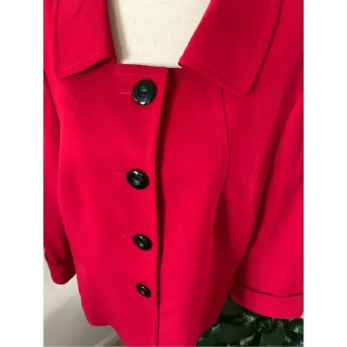 Tahari  red blazer size 12 jacket