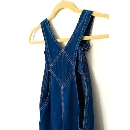 Levis Rare Vintage SF 207 Orange Tab Denim Blue Jeans Overalls Sz 12