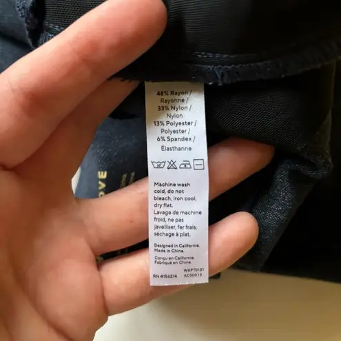 Honeylove EverReady Pant Ponte Knit Legging Stormy Blue Size Medium Slimming