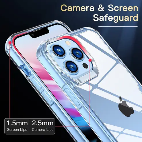 iPhone 13 Pro Max Military Grade Scratch Resistant Shockproof Protective Case