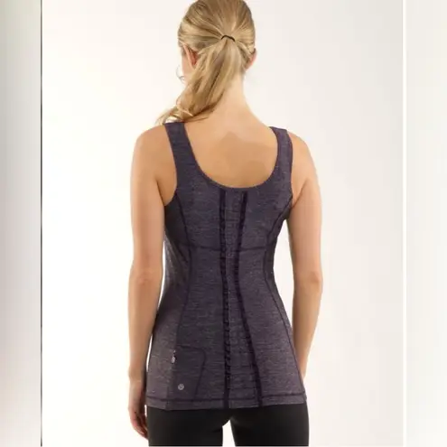 Lululemon  Run Free Tank Black Swan Size 4