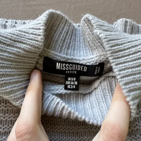 Missguided Oversized Mockneck Sweater