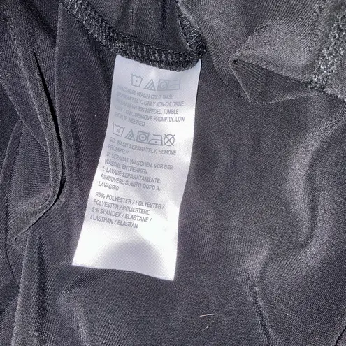 Susan Graver  Black Open Front Cardigan Size XL