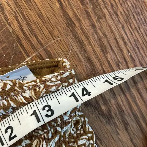 Old Navy  NWT mesh smocked cami peplum tank sml