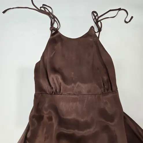 LPA  Carlita Dress in Chocolate Brown