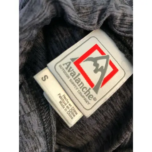 Avalanche Small Sweatshirt Long sleeve Pullover Funnel Neck Stretch Active Ski