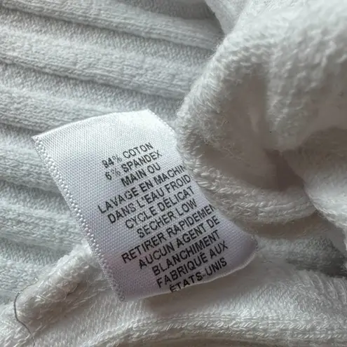 LA Made Revolve White Long Sleeve Turtleneck Sweater Size Small NWT