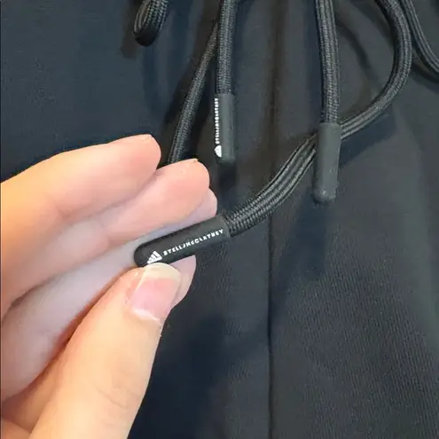 NWT Adidas by Stella McCartney Black High Rise French Terry Shorts Sweats S