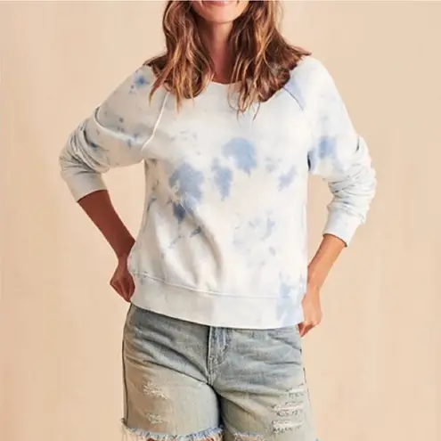 Faherty Bells Tie Dye Crewneck Sweatshirt Size Extra Small