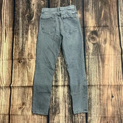 AGOLDE  Nico High Rise Slim Fit Jeans Women's Size‎ 26 Gray Distressed