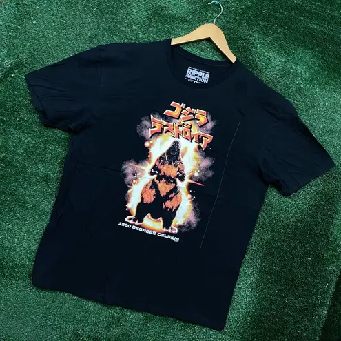 Godzilla VS Destroyer 1200 Degrees Celsius T-Shirt Size Extra Large