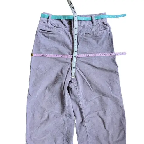 ALC Frank A.L.C Jay corduroy high-rise wide leg cropped pants size 0