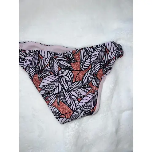 Gianni Bini  Women's Tropical Leaf Print Bikini Bottom‎ Size Small