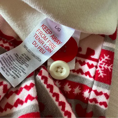 Little Blue House by Hatley Fair Isle Bear Adult Union Suit