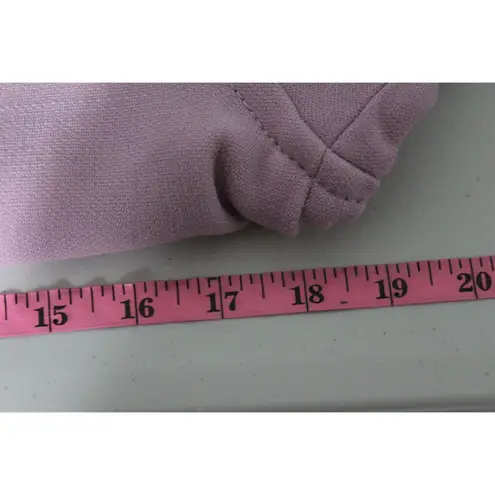 Marissa Webb Virgin Wool Top Size XS Pink Solid Long Sleeve High Low Stretch