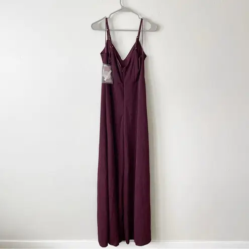 Birdy Grey Jay Dress in Crepe Cabernet L NWT