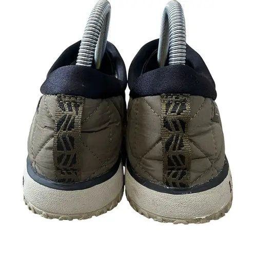 LL Bean Womens Size 8 Green Ultralite Primaloft Slip On Shoes Waterproof Quilted