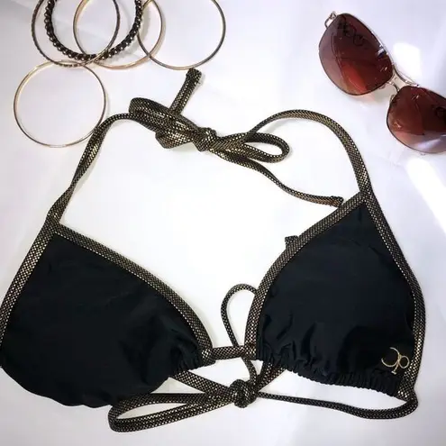 OP  Juniors Triangle String Bikini Top