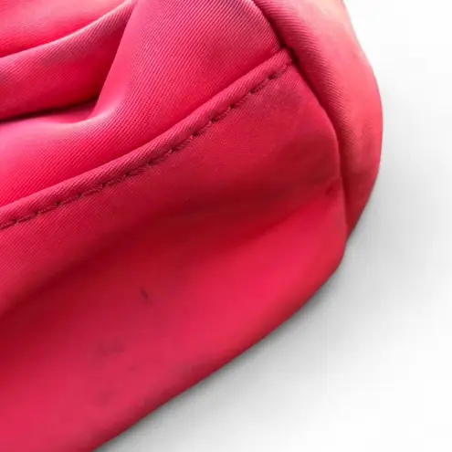 Kate Spade Large Pink Nylon Wilson Bradley Backpack Bag Purse Preppy Academia. Great for laptop books school university college work. Lots of space Measurements in pics - Image 7