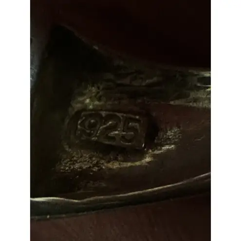 Handmade Black Onyx Sterling Silver Ring Size 8