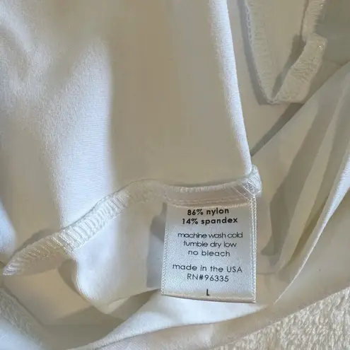 Susana Monaco NWT One Shoulder White Top - Size Large