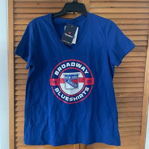 NHL Women’s New York Rangers Local Slogan Blue V