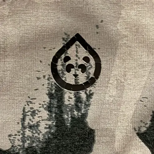 Tasc Performance Nola Cropped Grey Brush Strokes Leggings Womens Size XS