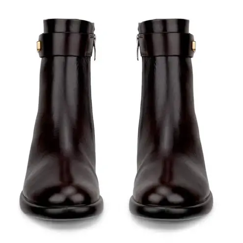 Ecco Sculpted LX 35 Womens Chelsea Ankle Boots Brown Leather Size 8 | NWT