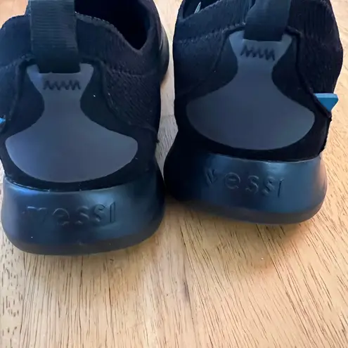 Vessi Everyday Move Slip On Waterproof Black Sneakers Size 8