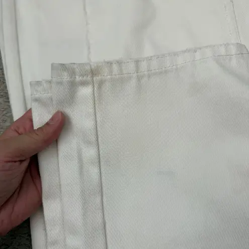 Ksubi Playback Blanc Sliced Jeans Size 32 White Super High Rise Relaxed Leg - Image 13