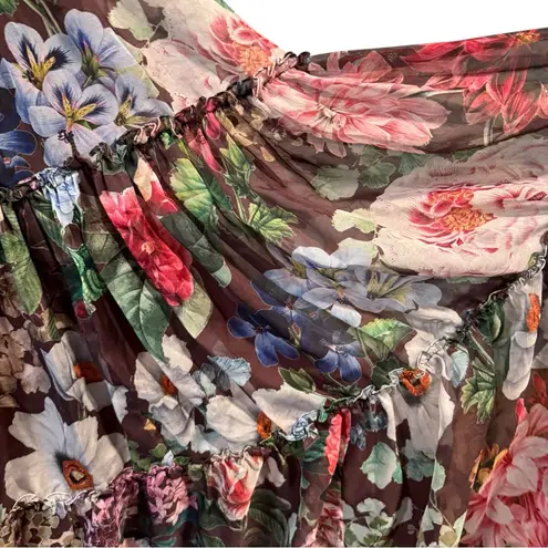 BHLDN Anthropologie x Geisha Designs Isabella Floral Tiered Dress 6