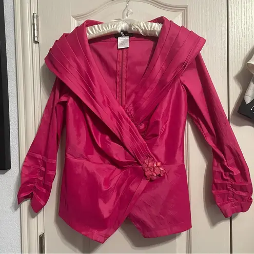 Tadashi Shoji 💙 Pink Cocktail Jacket