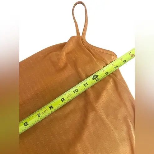 Free People NEW  Intimately Bare It All Bodycon Dress in Bronze Size Small