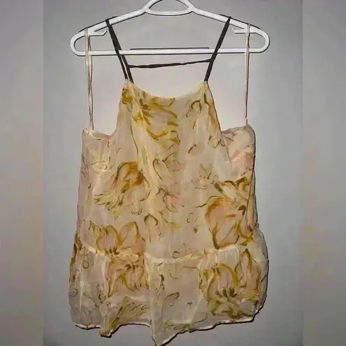 HD in Paris Anthropologie Joselyn Cami Flowy Tank Top | Women’s M Easter