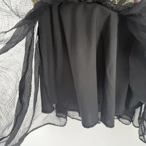 Cider Secret Garden Corset Mini Floral Dress Size Large (8) Fairy