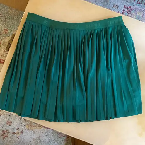 Prince x Target Womens Medium M Pickleball Tennis Skirt Skort Pleated Green