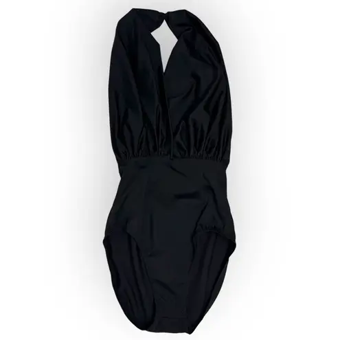 Norma Kamali Halter One Piece Swimsuit Halter One Piece Swimsuit Size Small