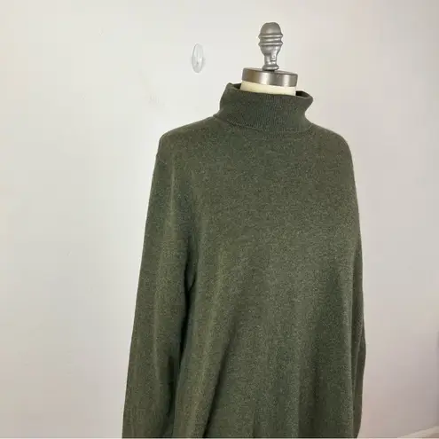 Magaschoni  Green Cowlneck Cashmere Sweater