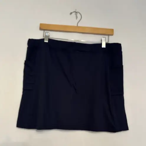 Boutique Navy Blue Skort Women’s Size 4XL NWOT | Tennis Golf Skirt with Shorts