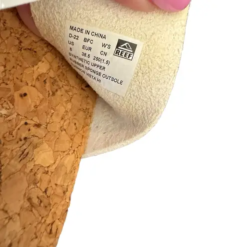 REEF - Cushion Vista Hi Platform Sandal Sz 8