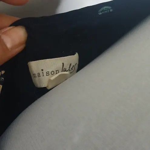 Maison Jules Nautical Anchor Print Maxi Dress Size Medium