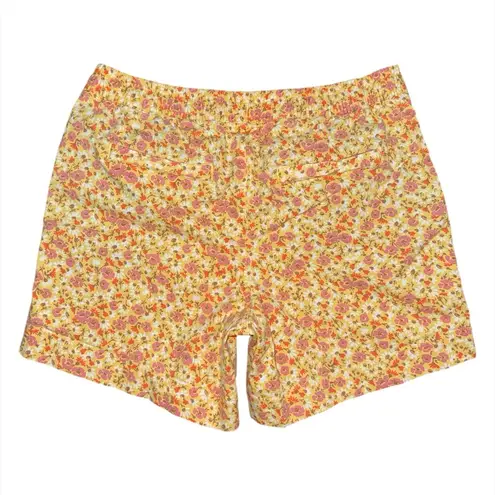 L.L. Bean Favorite Fit Yellow Floral Pull