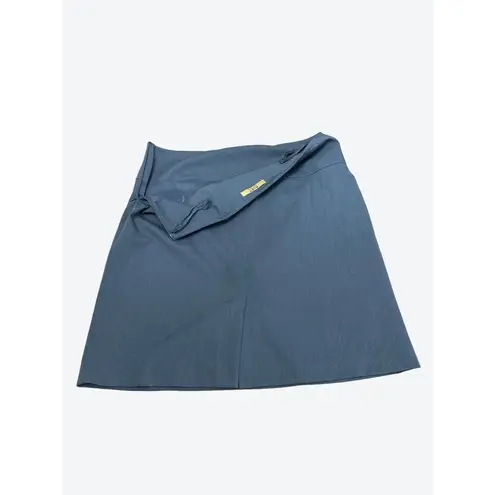 Alex Marie Gray Pencil Skirt Button Accents Size 16 Lining Business Wear Designe