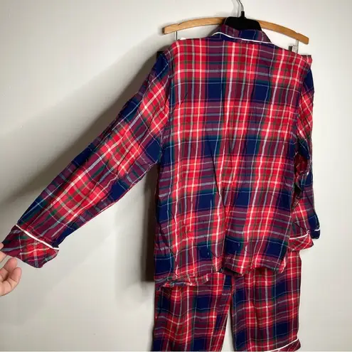 Victoria's Secret Victoria’s Secret plaid pajama set long sleeve pants size large